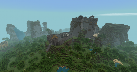 Verlassene Burgen: Die ehemaligen Burgen unserer Admins Gymlow (links) und Fishmac (rechts)
